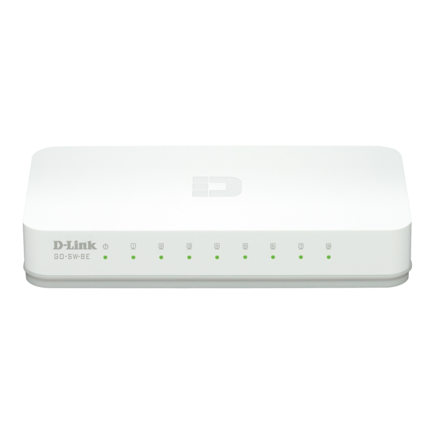 D-Link GO-SW-8E Network Switches - White