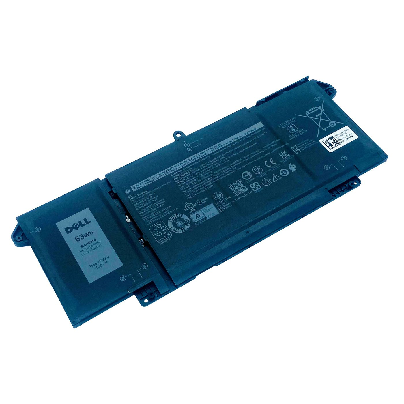 DELL 3941mAh Laptop Spare Parts - Black