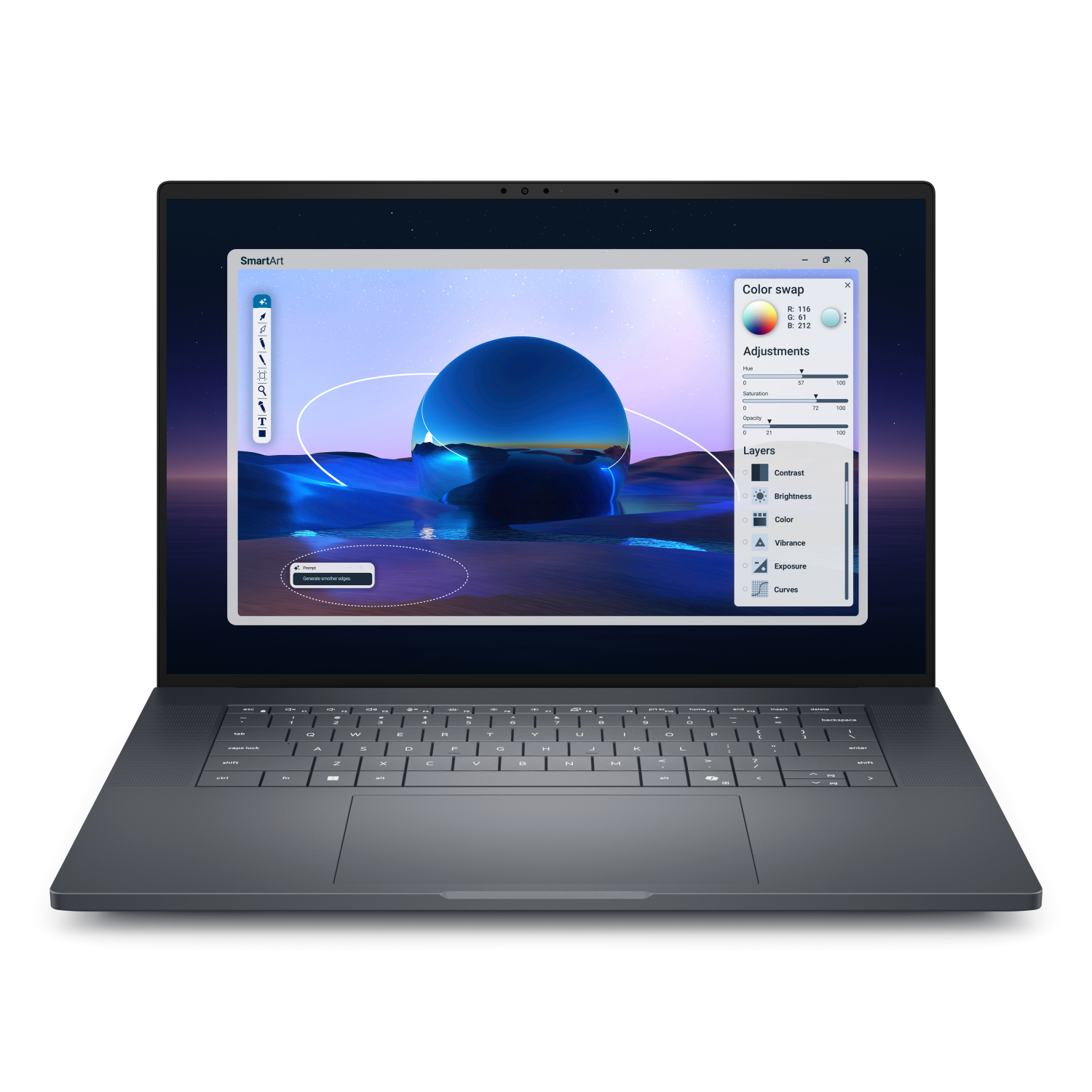 DELL MA14250 Laptops - 16 Inches - 32GB - Black