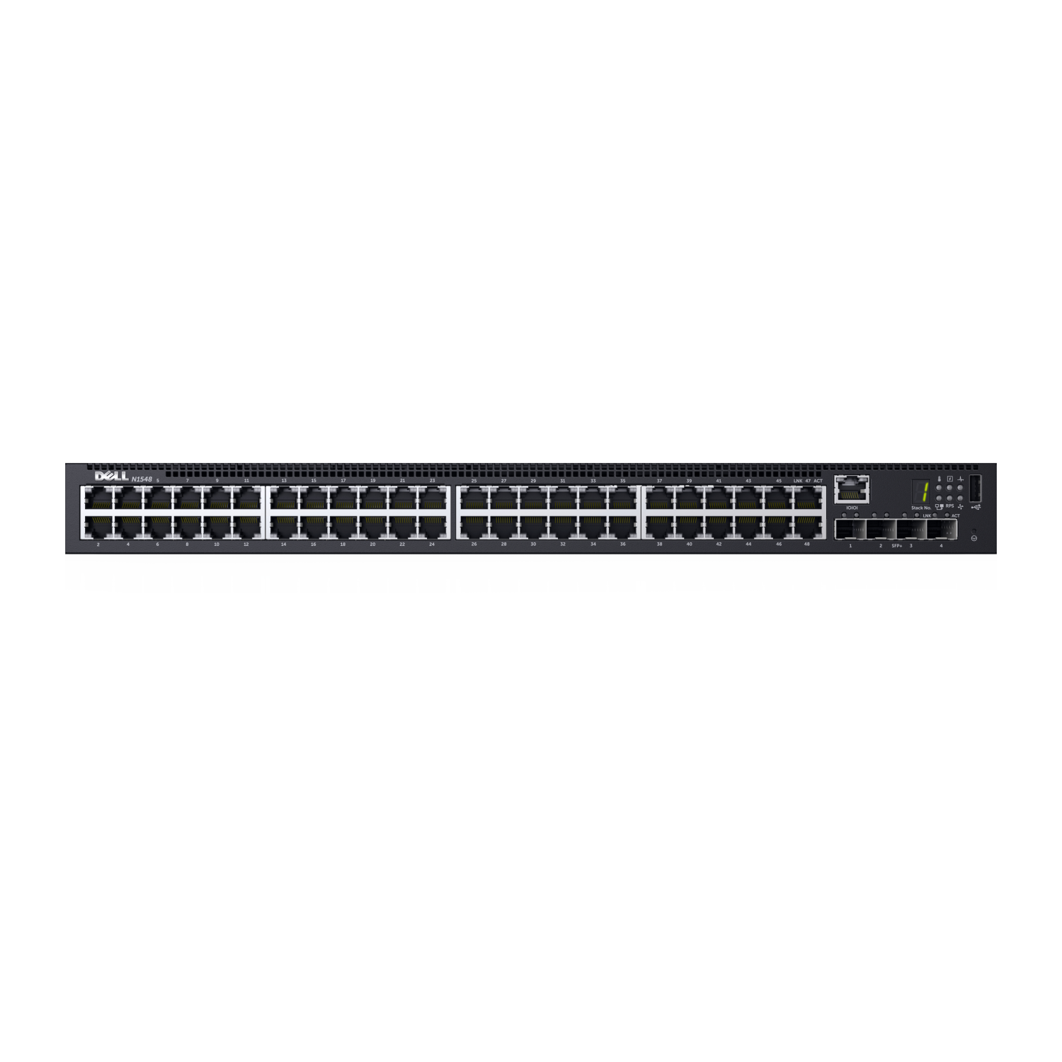 DELL NETWORKING 48X 1GB RJ-45 4X10GBE SFP+ OS6 SWITCH
