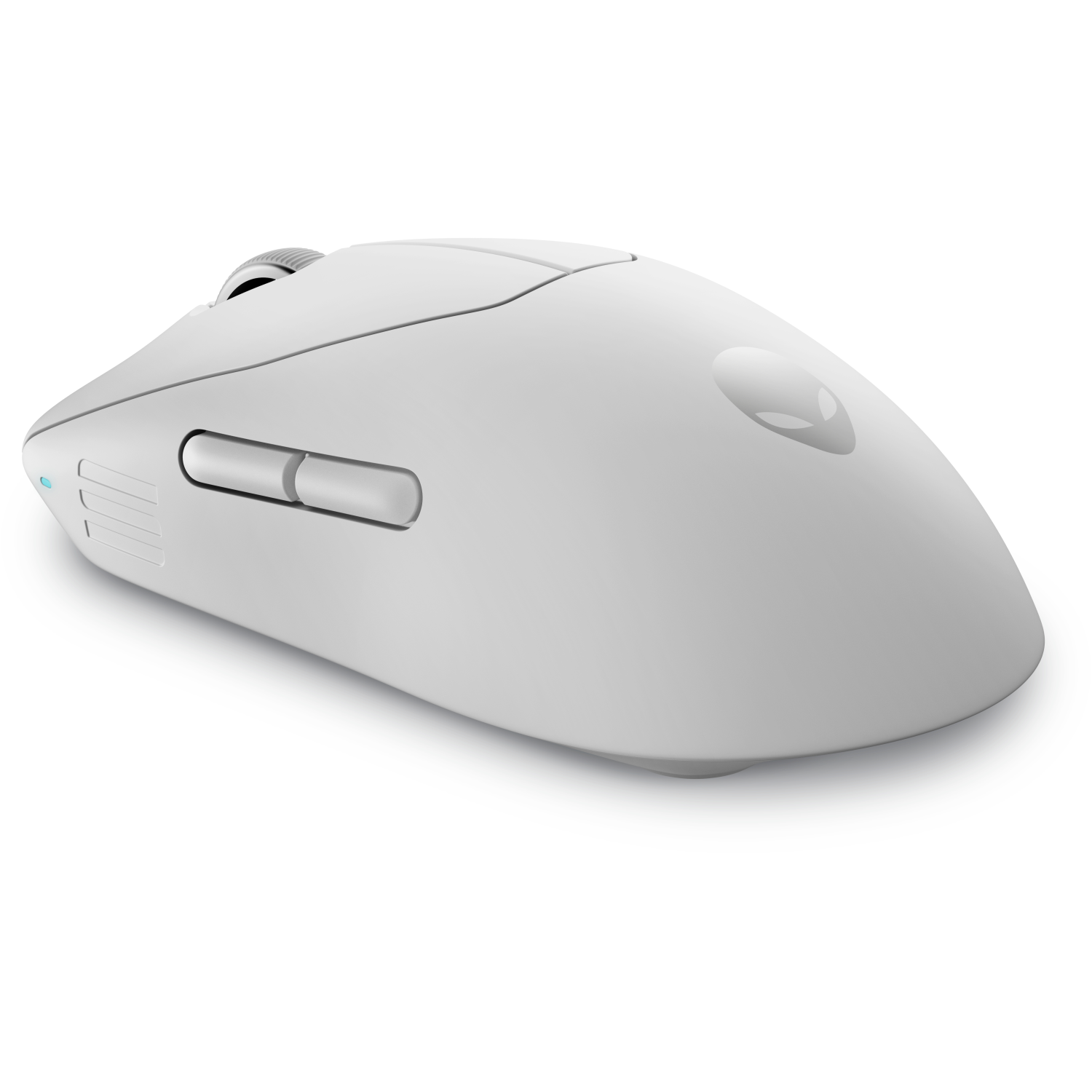 DELL Alienware Pro Wireless Gaming Mouse - Mouse - optical - 6 buttons - wired, wireless - USB, 2.4 GHz - lunar light