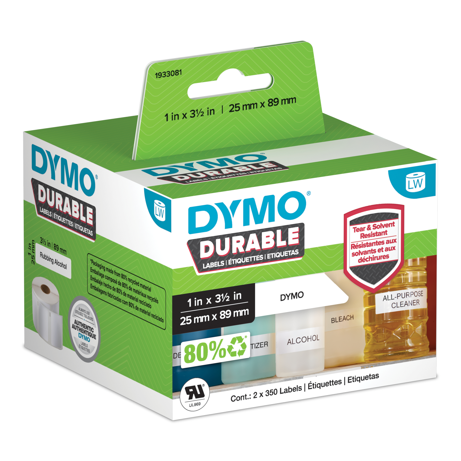 DYMO LabelWriter White Self-adhesive printer label
