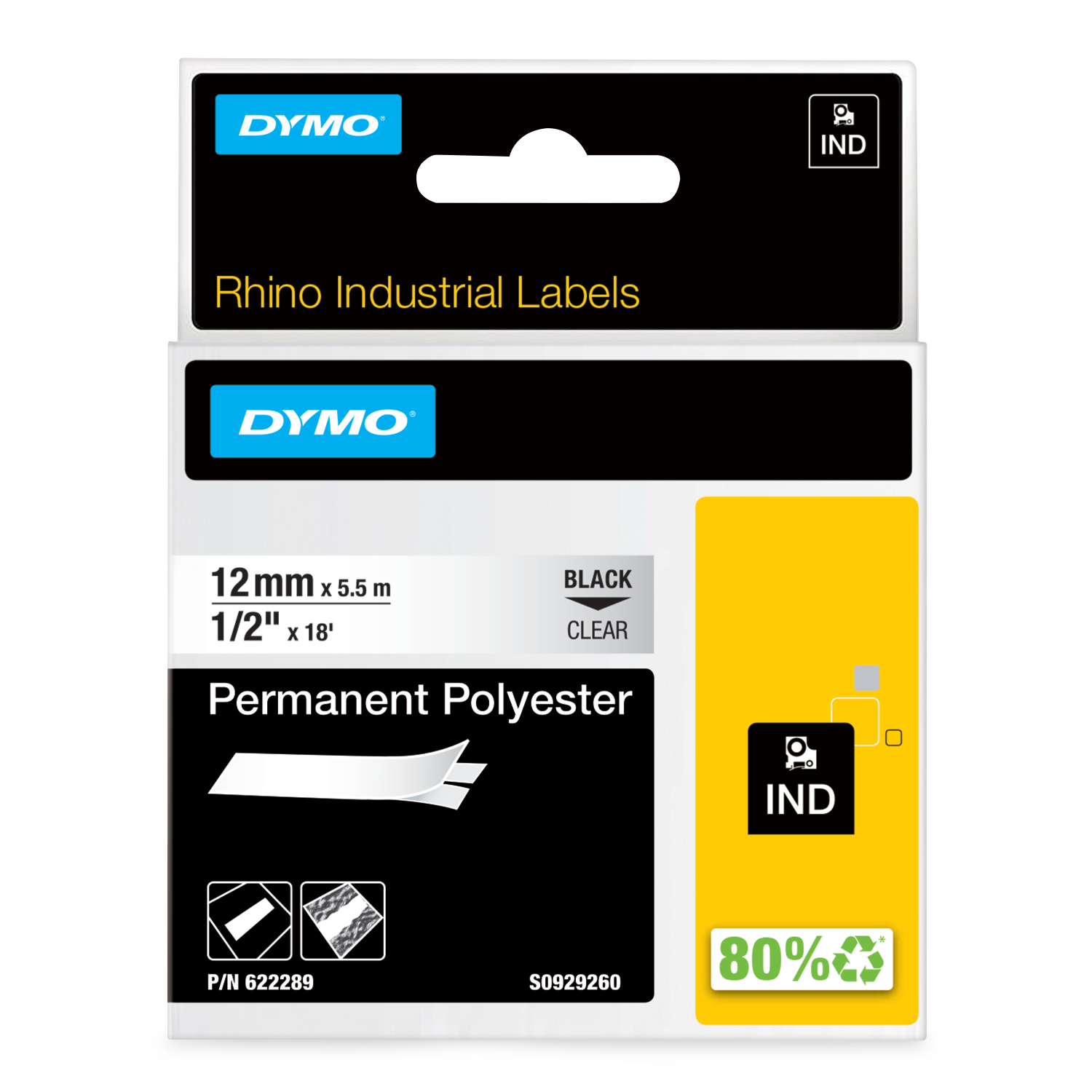 Dymo 12mm Label-Making Tapes - Multi