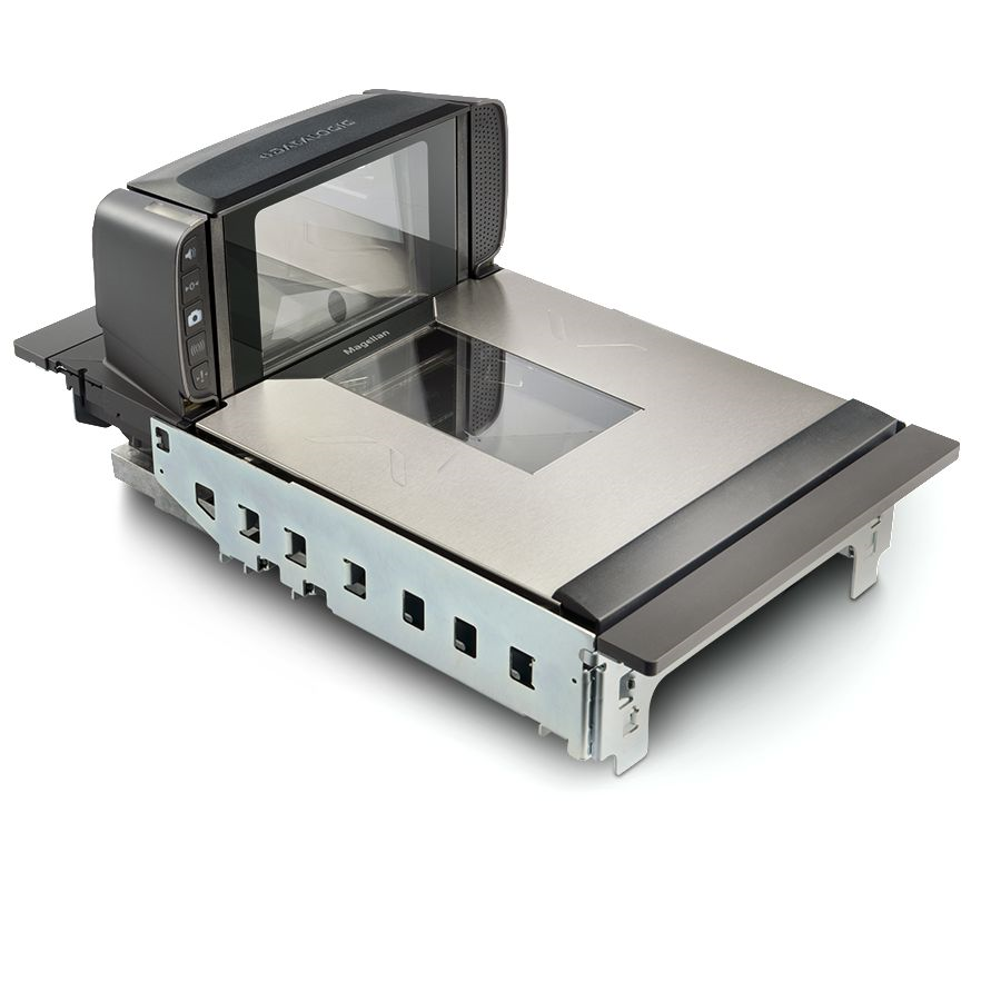 Datalogic Platter, Scanner/Scale, Medium, Sapphire Glass, Flip Up Produce Rail, with Scale Sentry, Mgl 9400i