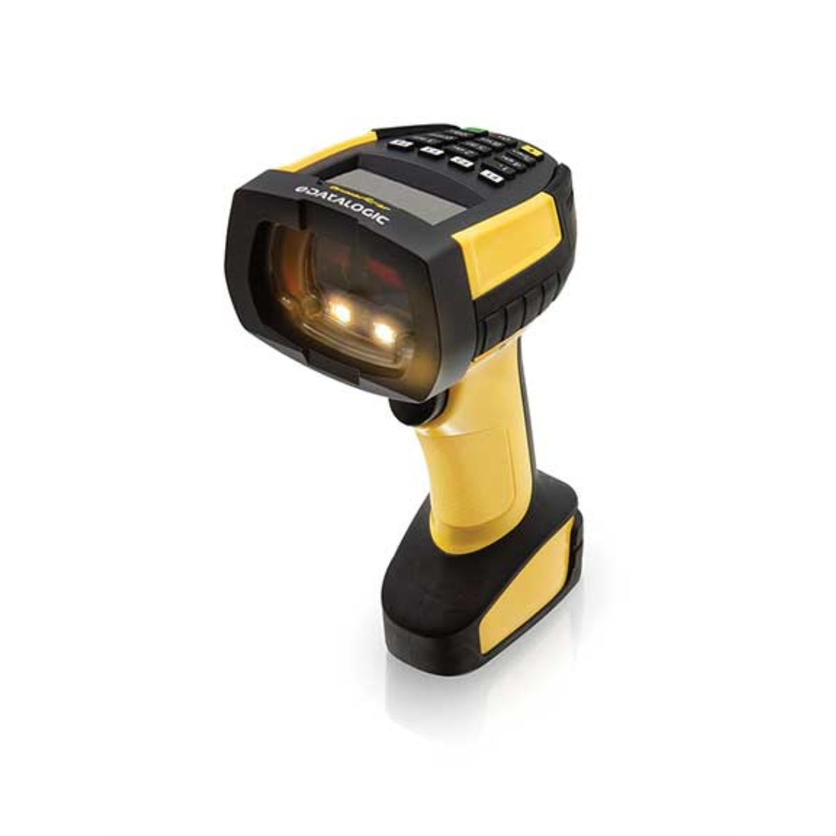 Datalogic PM9600-DKHP910RK10 barcode reader Handheld bar code reader 1D/2D Laser Black, Yellow