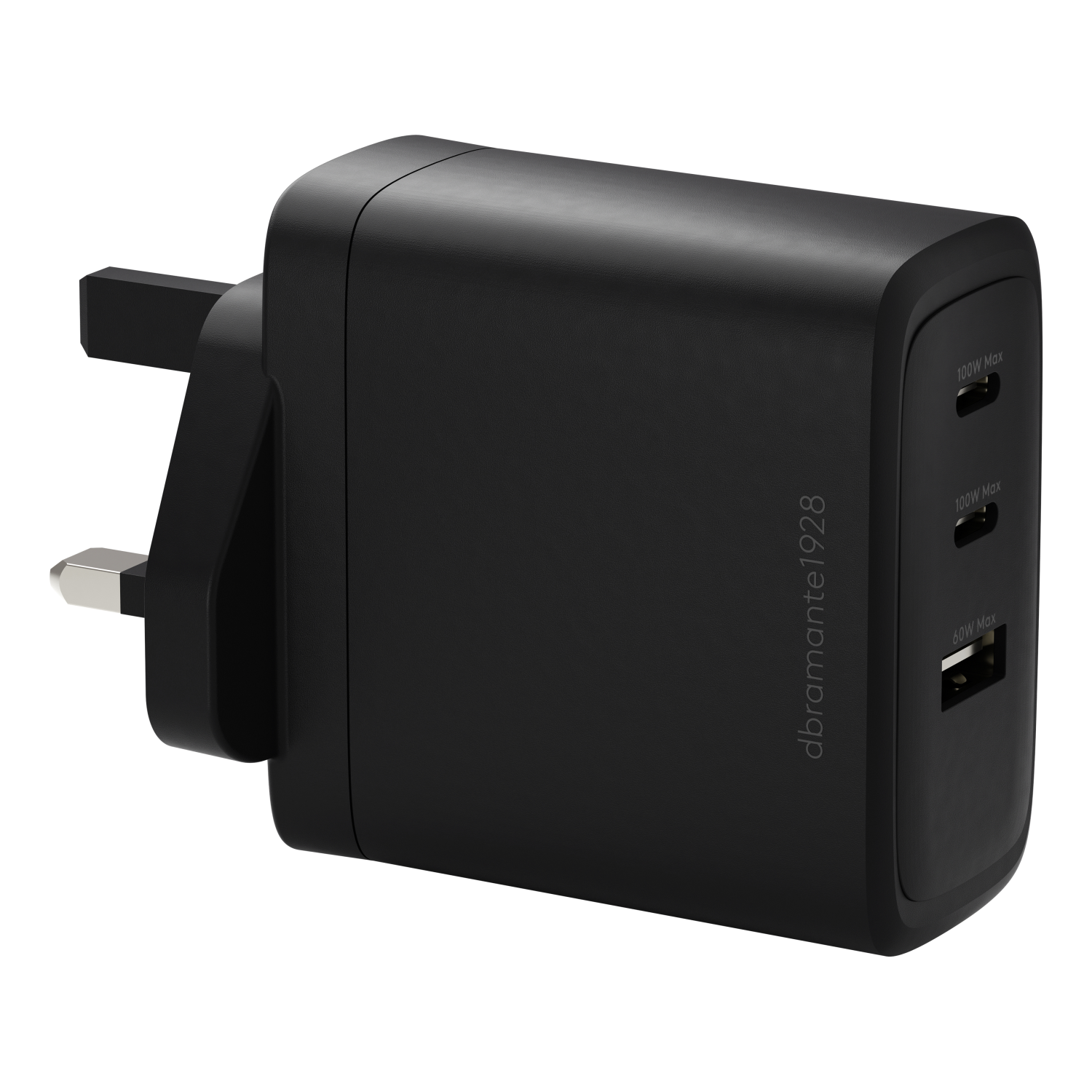 Dbramante1928 ITUKWCharger2xUSB-C100W+1xUSB-ABLK