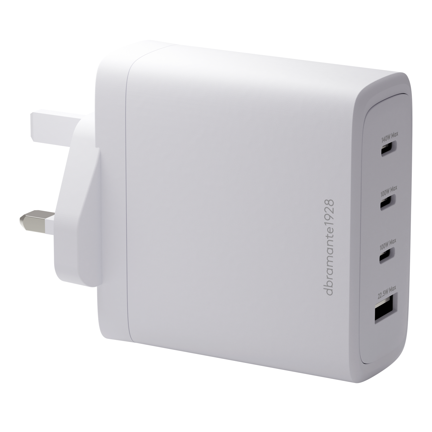 Dbramante1928 ITUKWCharger3xUSB-C140W+1xUSB-AWHT