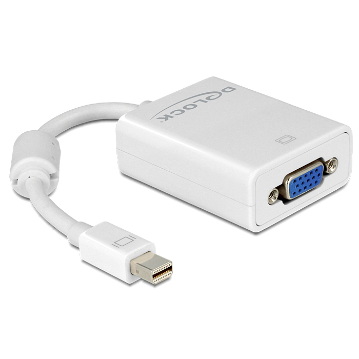 DeLOCK Adapter mini Displayport / VGA FM 0.18 m VGA (D-Sub) White