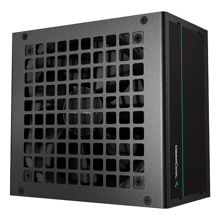 DeepCool PF400 80 PLUS Standard Power Supply 400W Silent Hydraulic Bearing Fan Reliable Protection Flat Black Cables 85% Efficiency