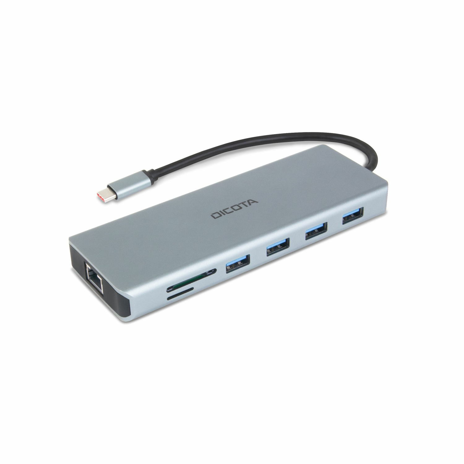 Dicota D32065 Interface Hubs - Silver
