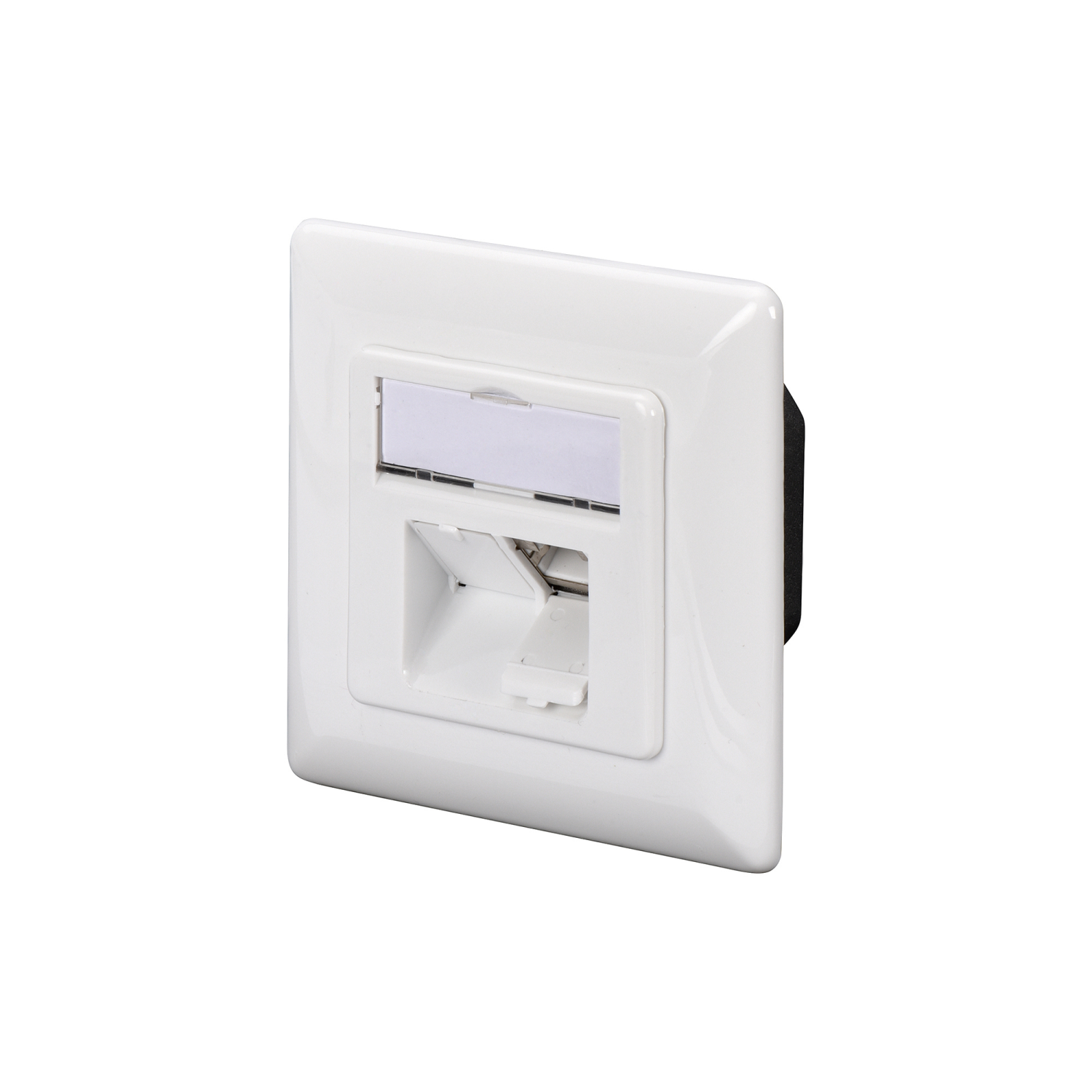 Digitus CAT 6A, class EA, data socket, design-compatible, surface-mounted