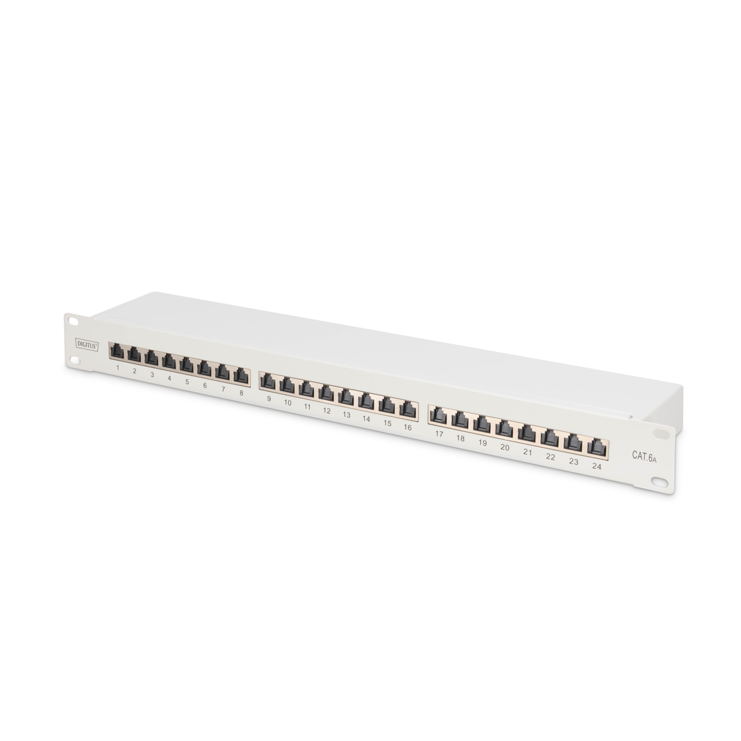 Digitus CAT 6A, Class EA Patch Panel, shielded