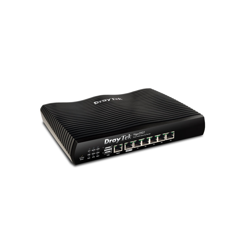 DrayTek Vigor 2927 (UK/IE) wired router Gigabit Ethernet Black