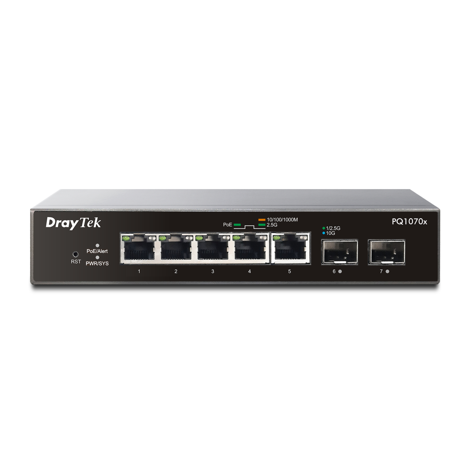Draytek VSPQ1070X-K Network Switches - Black