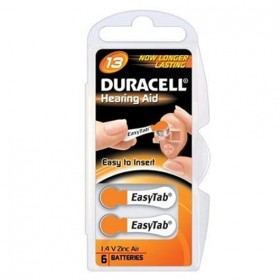 Duracell DA13 Household Batteries - Orange