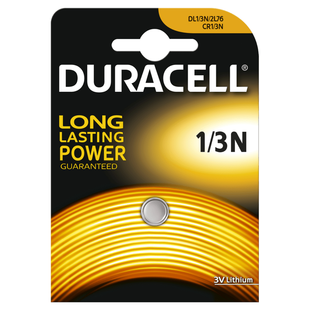Duracell 1-BL Household Batteries - Silver