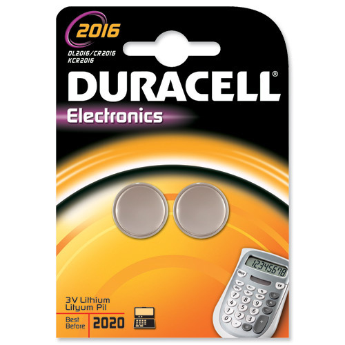 Duracell DL2016B2 Household Batteries - Grey