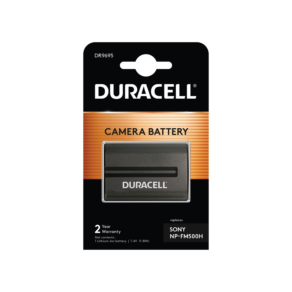 Duracell NP-FM500H Camera/Camcorder Batteries - Black