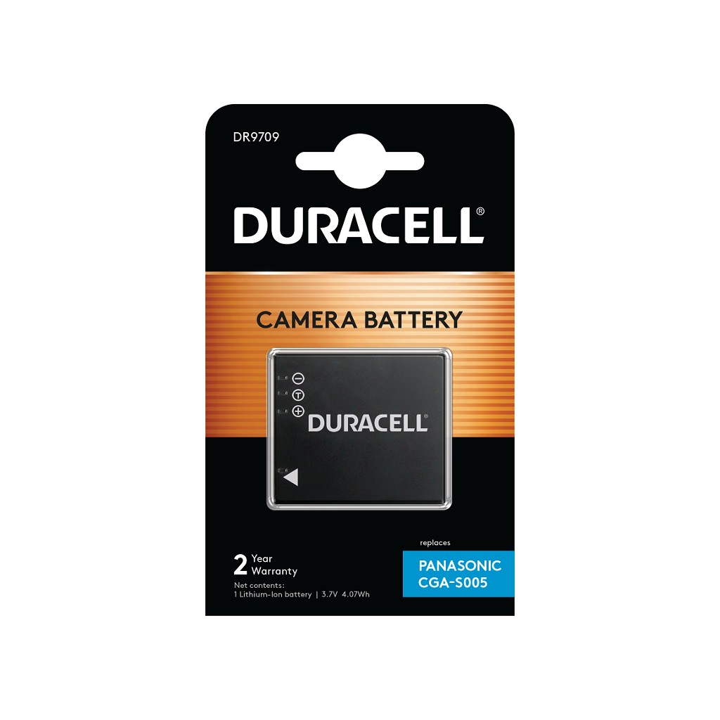 Duracell CGA-S005 Camera/Camcorder Batteries - Black