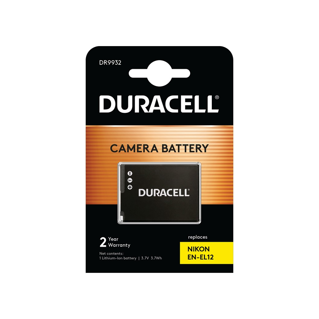 Duracell EN-EL12 Camera/Camcorder Batteries - Black