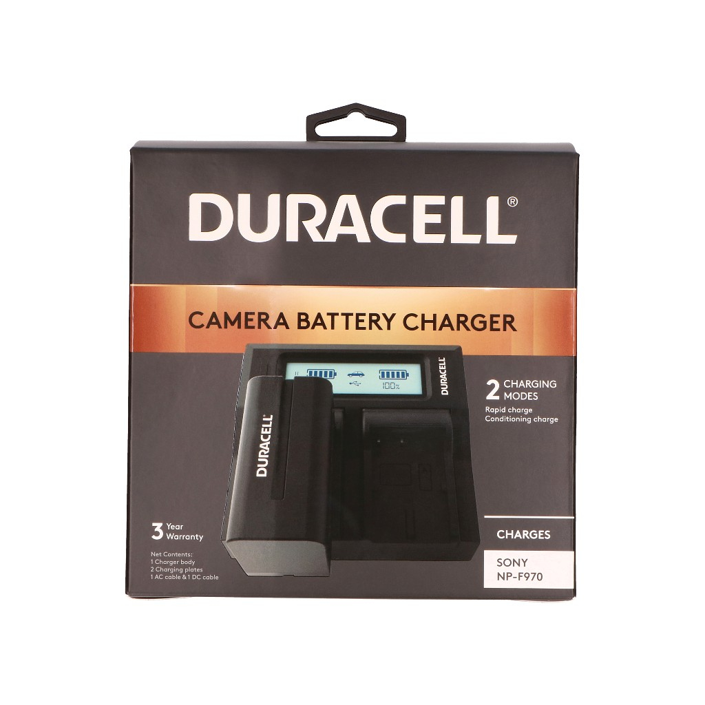 Duracell LED Dual DSLR Battery Charger