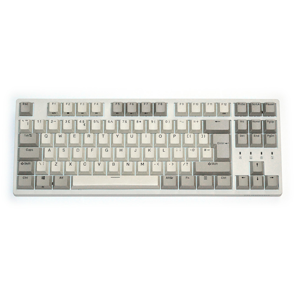 Durgod UK Taurus 320 Cream White Tenkeyless MX Brown Programmable Keyboard