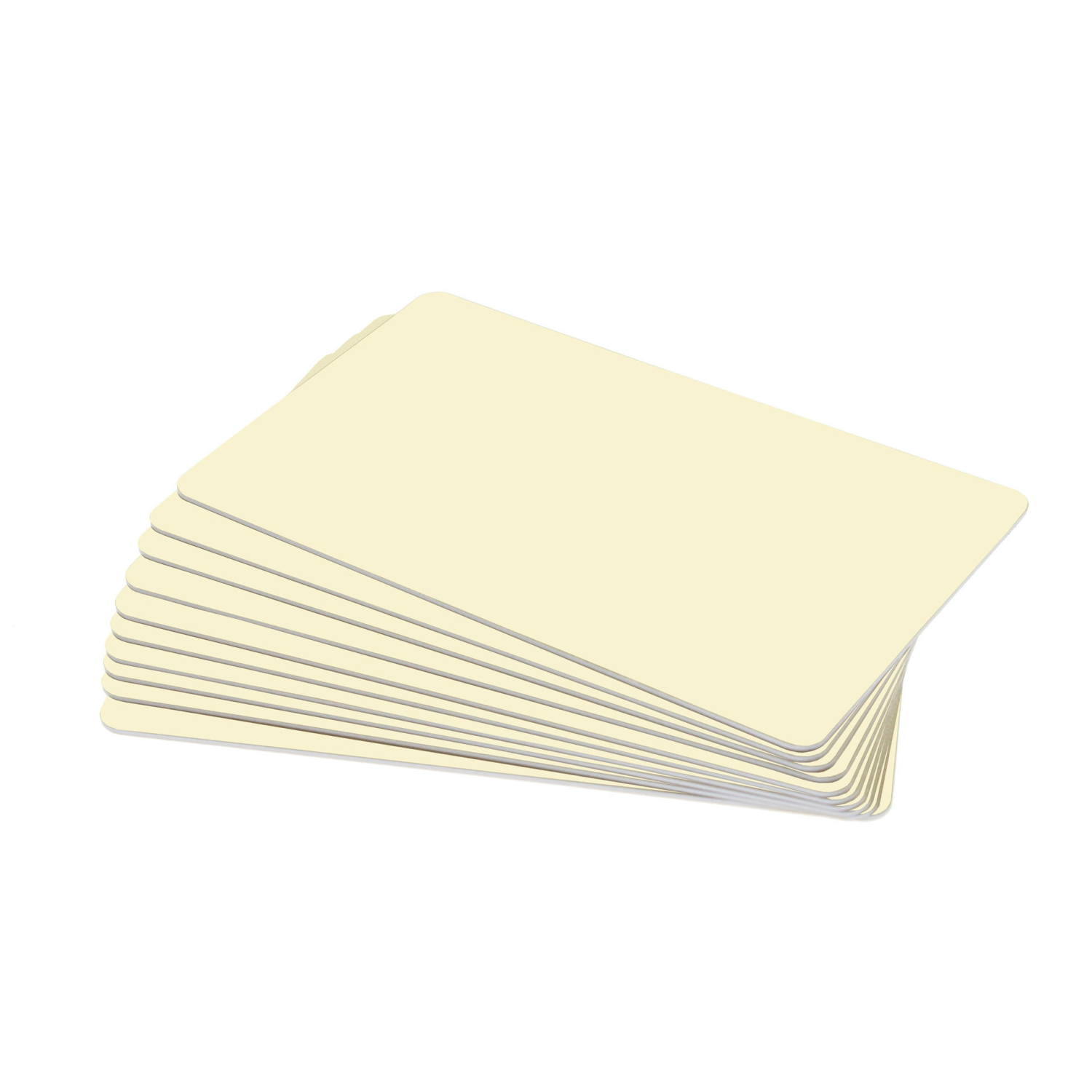 Dyestar Premium Cream Tan 760 Micron Cards with Coloured Core (Pack of 100)