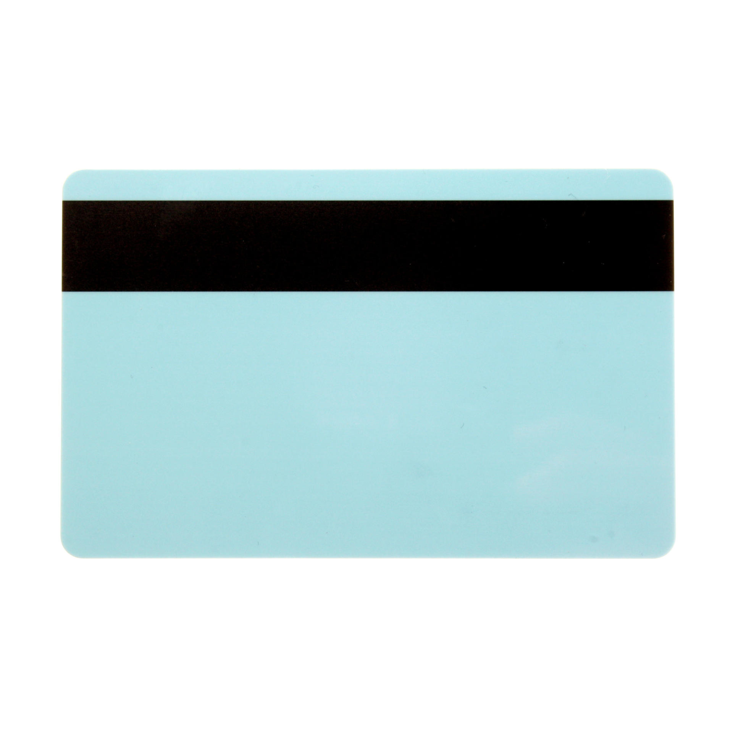 Dyestar Light Blue 760 Micron Plastic Cards With Hi-Co Magnetic Stripe (Pack of 100)