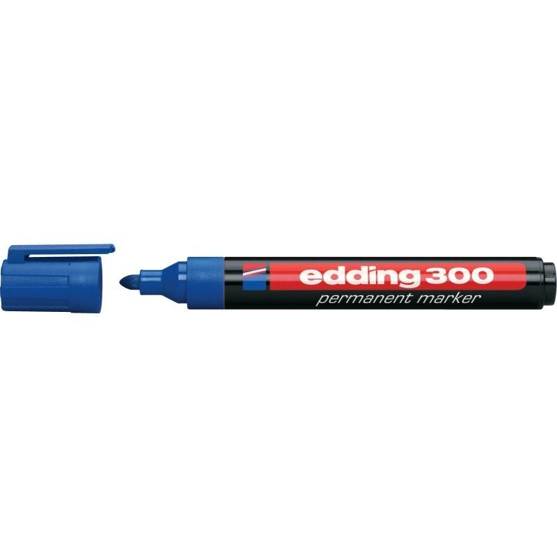 Edding 300 permanent marker Blue 10 pc(s)