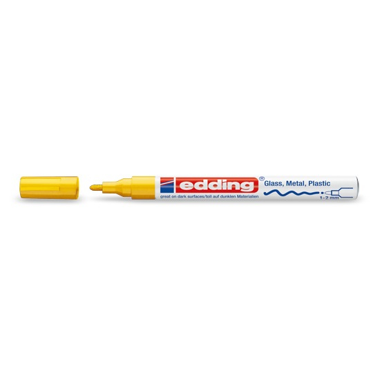 Edding 751 Yellow 10 pc(s)