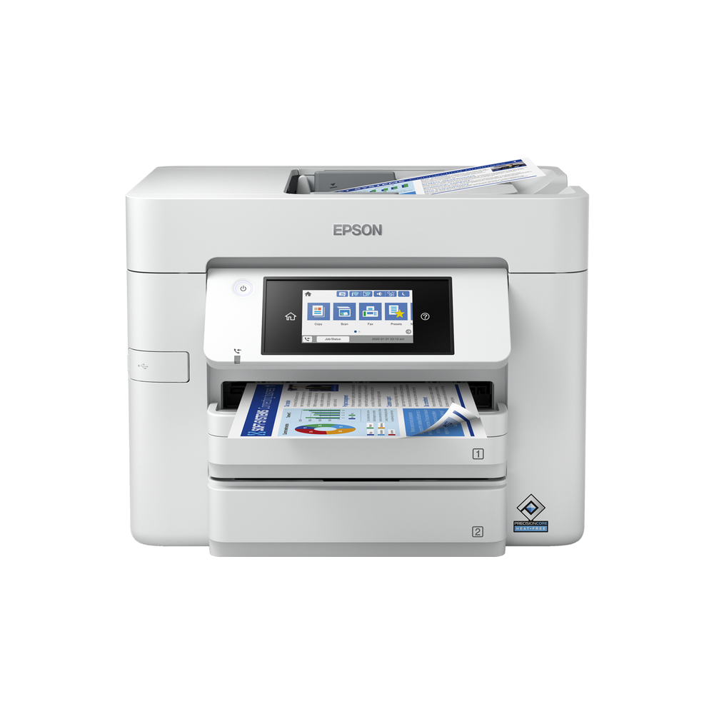 Epson WF-C4810DTWF Multifunction Printers - 4.3 Inches - White
