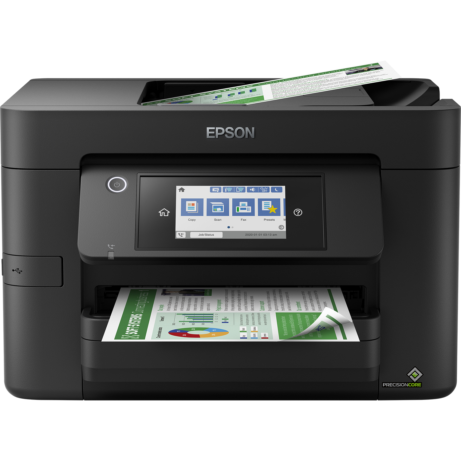 Epson WF-4820DWF Multifunction Printers - 4.3 Inches - Black