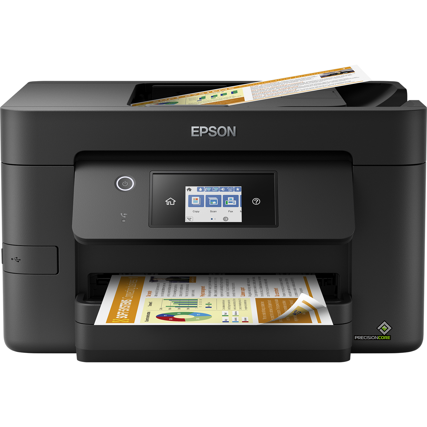 Epson WF-3820DWF Multifunction Printers - 2.7 Inches - Black