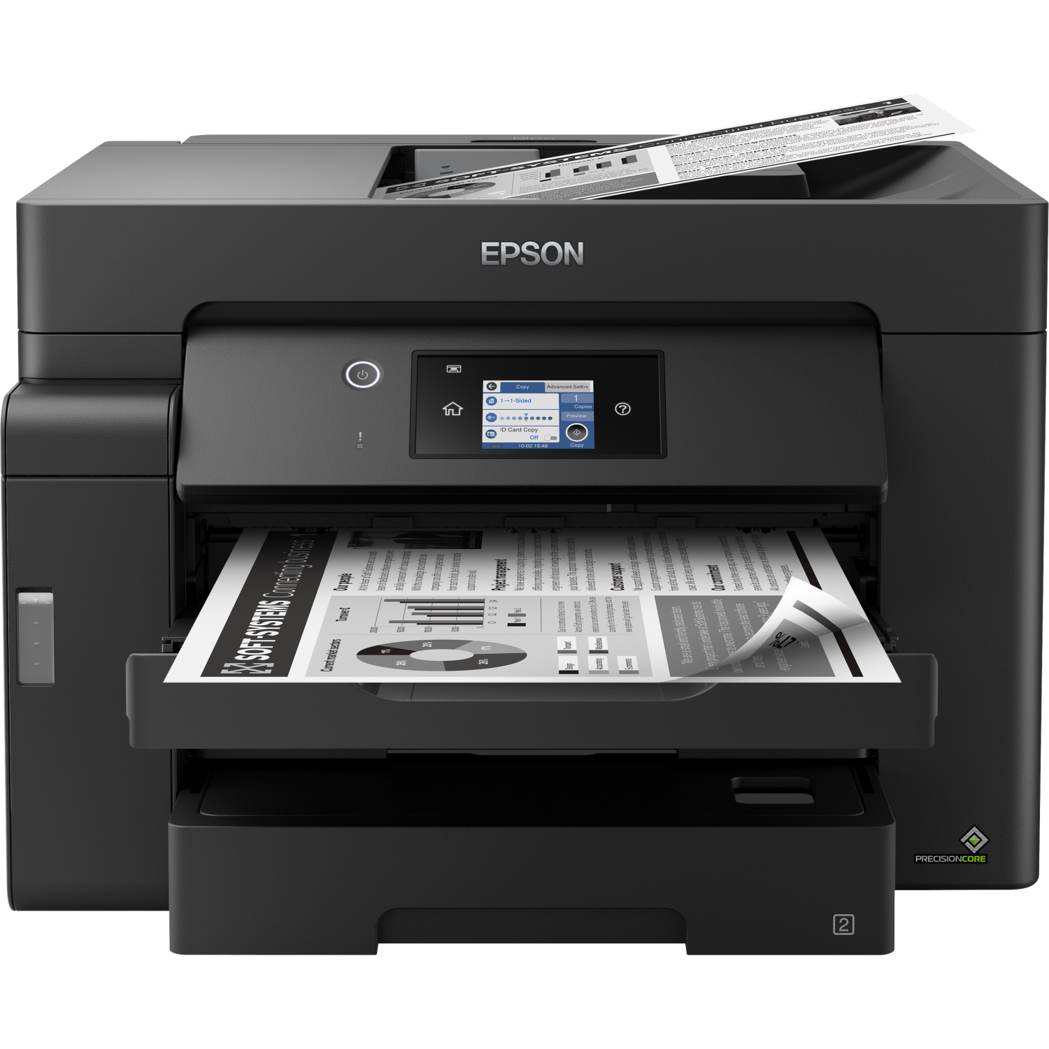 Epson ET-M16600 Multifunction Printers - 2.7 Inches - Black
