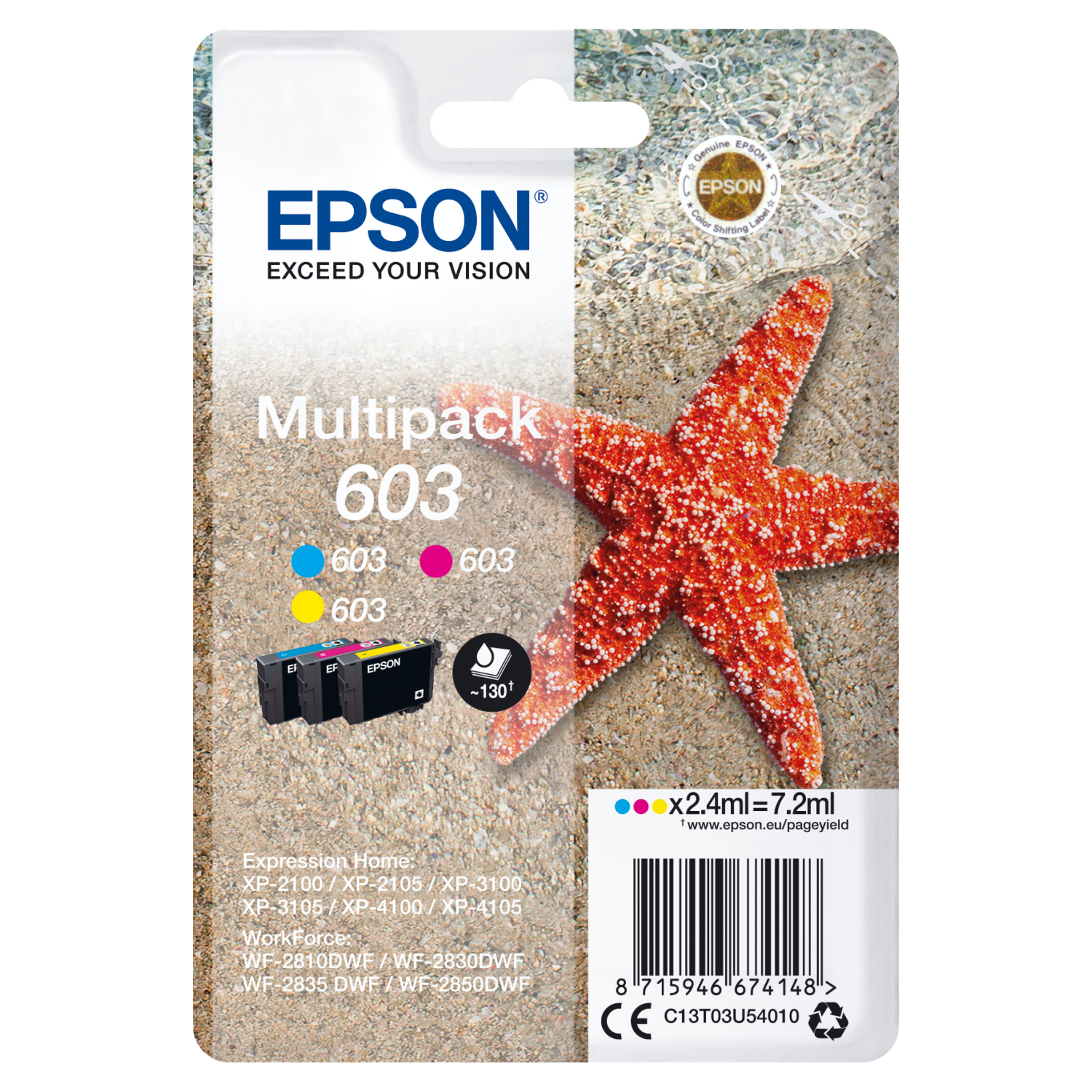 Epson C13T03U54010 Ink Cartridges