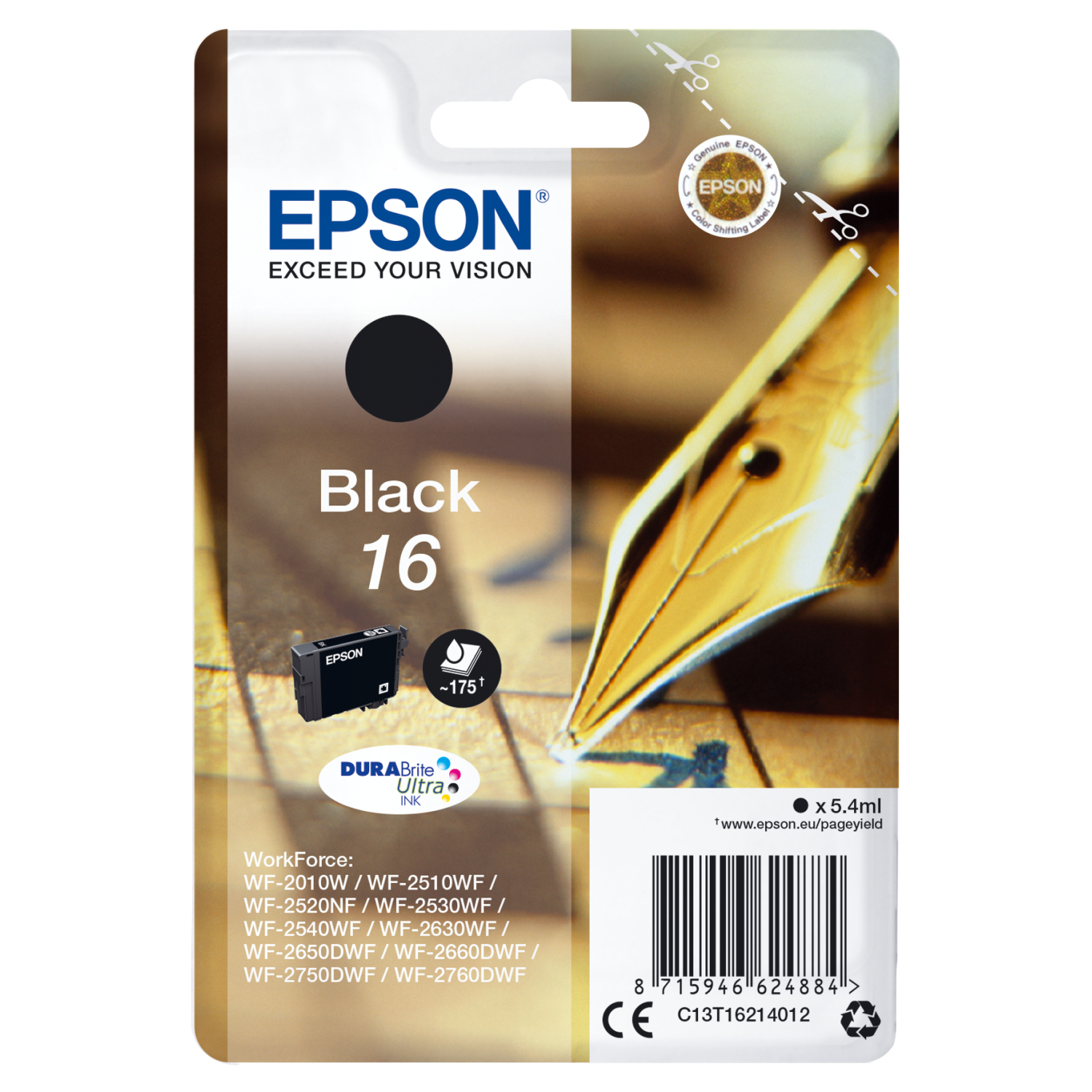 Epson C13T16214012 Ink Cartridges