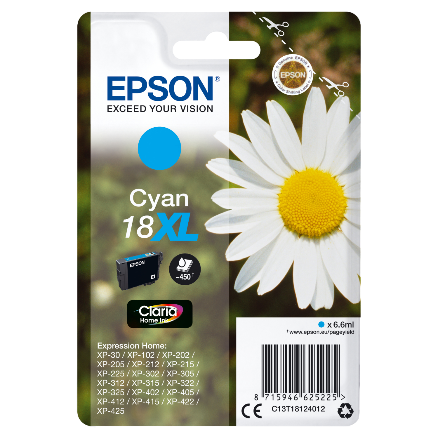Epson C13T18124012 Ink Cartridges