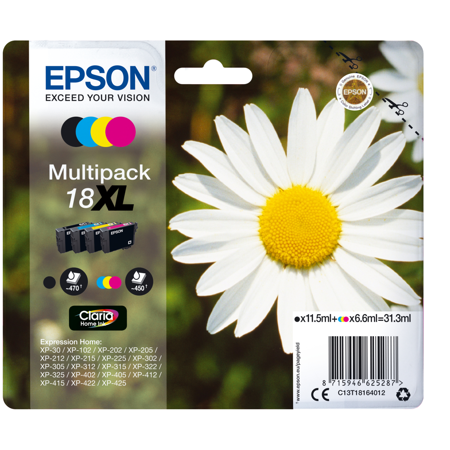 Epson C13T18164012 Ink Cartridges
