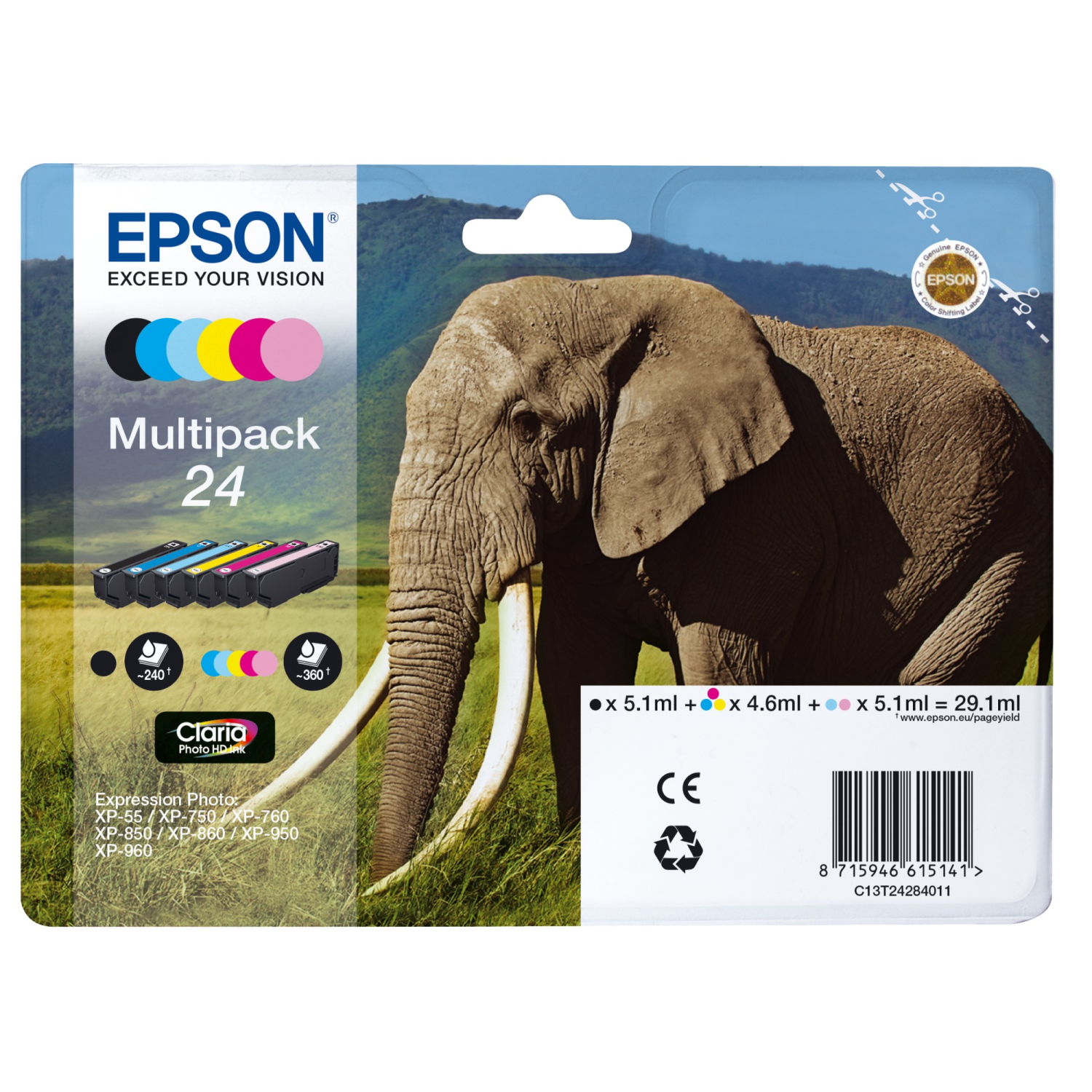 Epson C13T24284011 Ink Cartridges