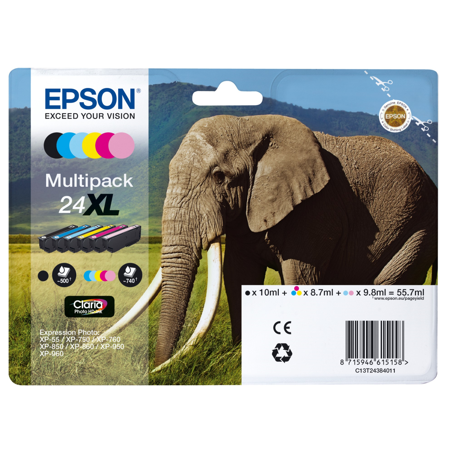 Epson C13T24384011 Ink Cartridges