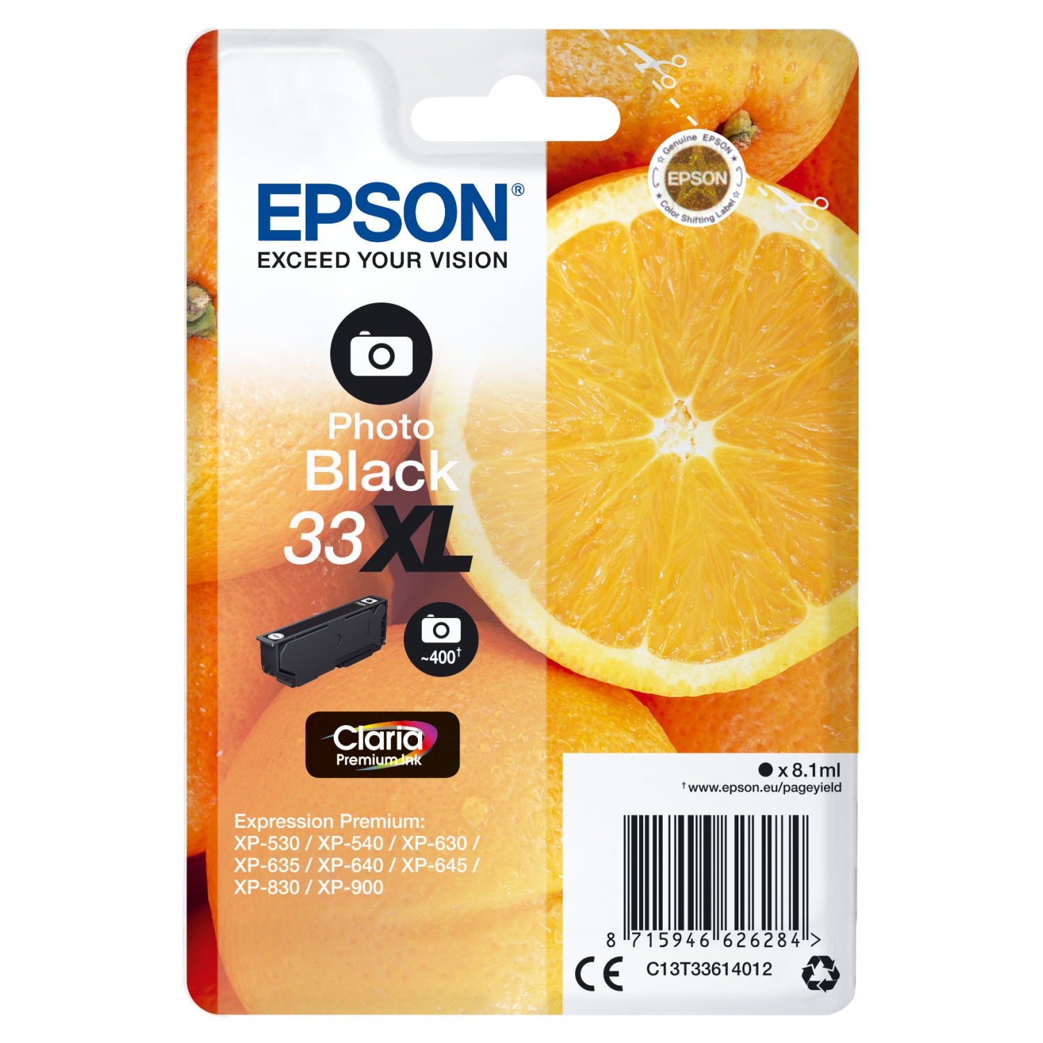 Epson C13T33614012 Ink Cartridges