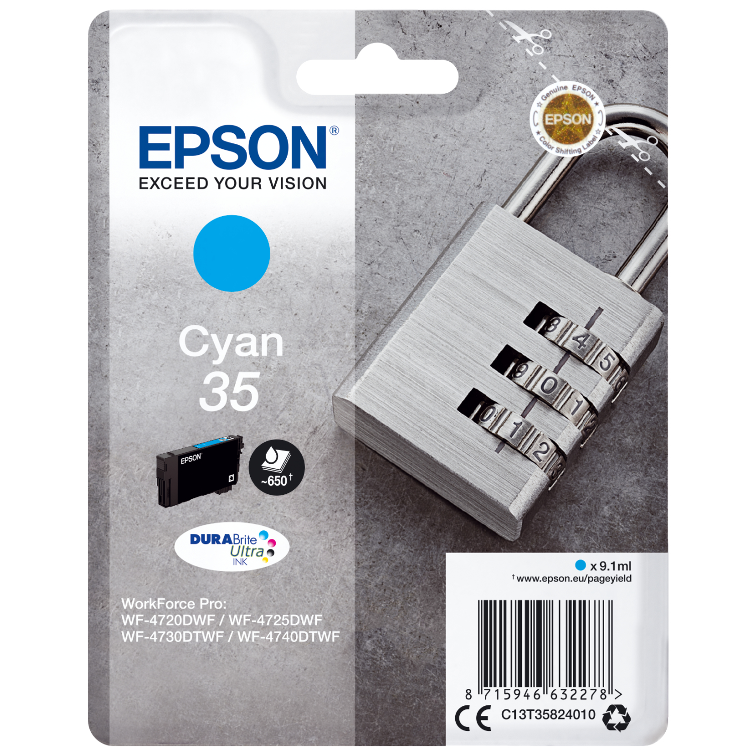 Epson C13T35824010 Ink Cartridges