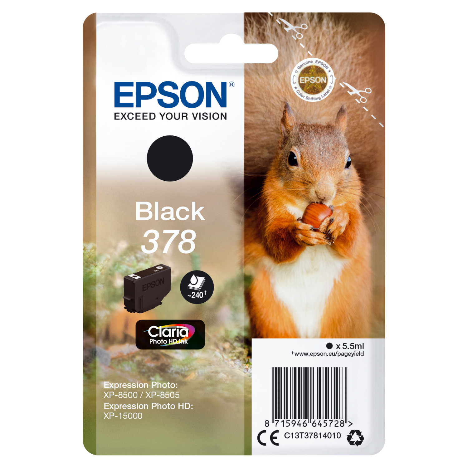Epson C13T37814010 Ink Cartridges