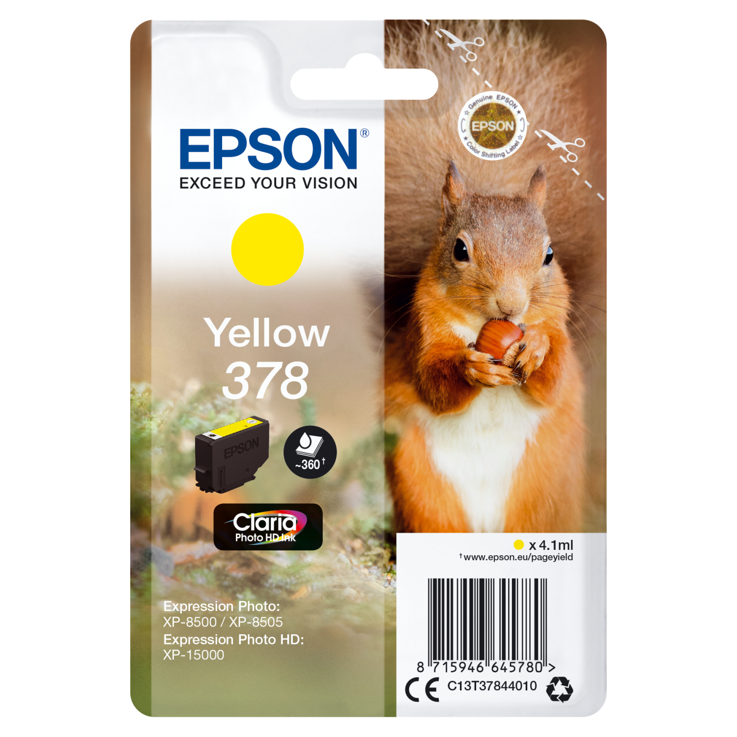 Epson C13T37844010 Ink Cartridges