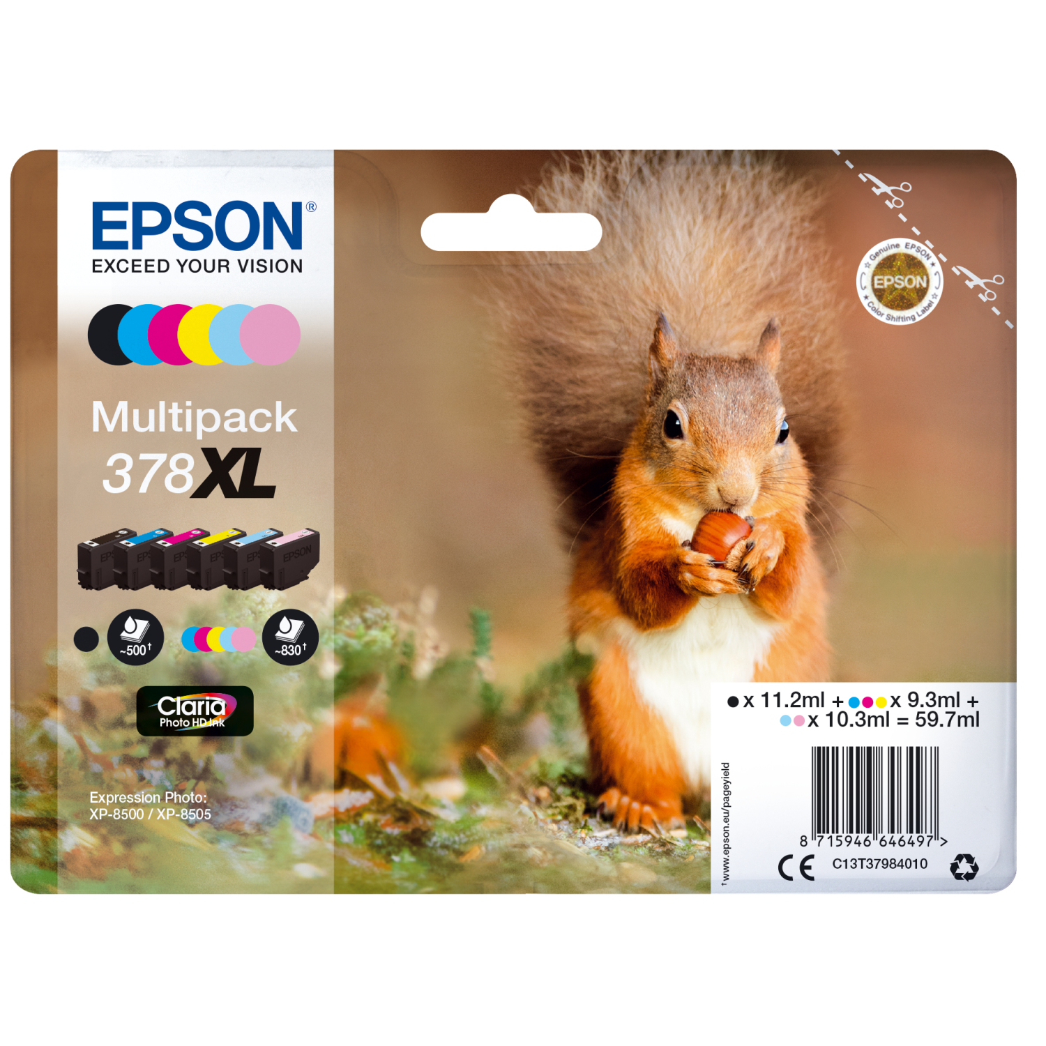 Epson C13T37984010 Ink Cartridges