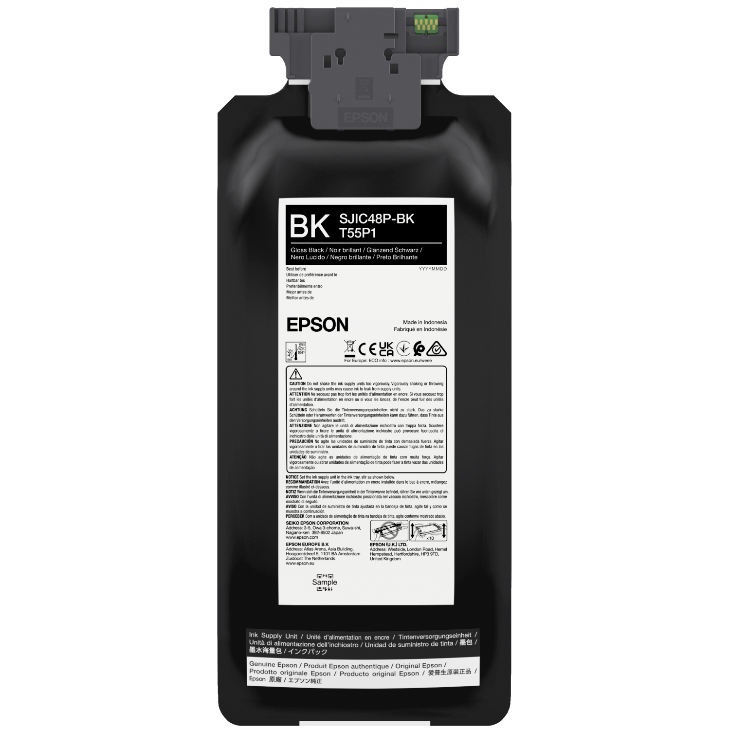 Epson SJIC48P-BK Ink Cartridges