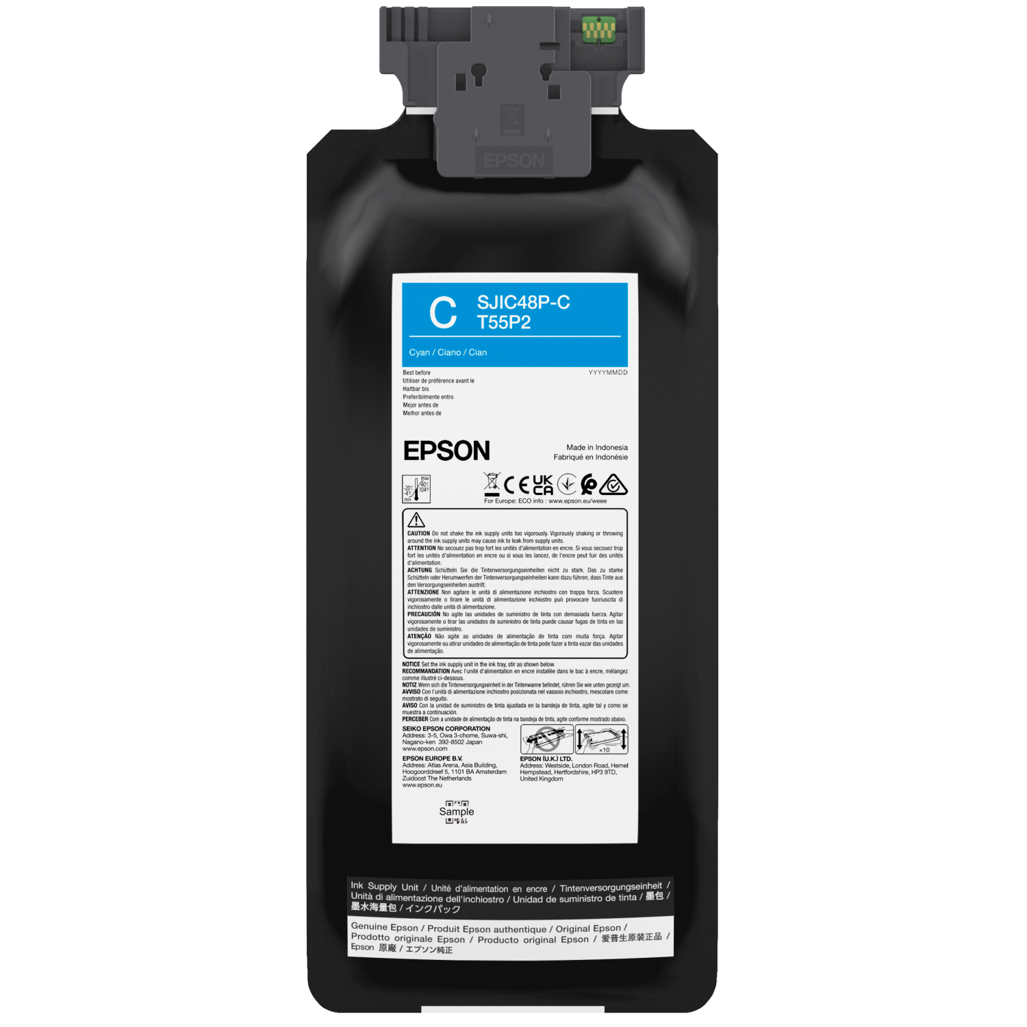Epson SJIC48P-C Ink Cartridges