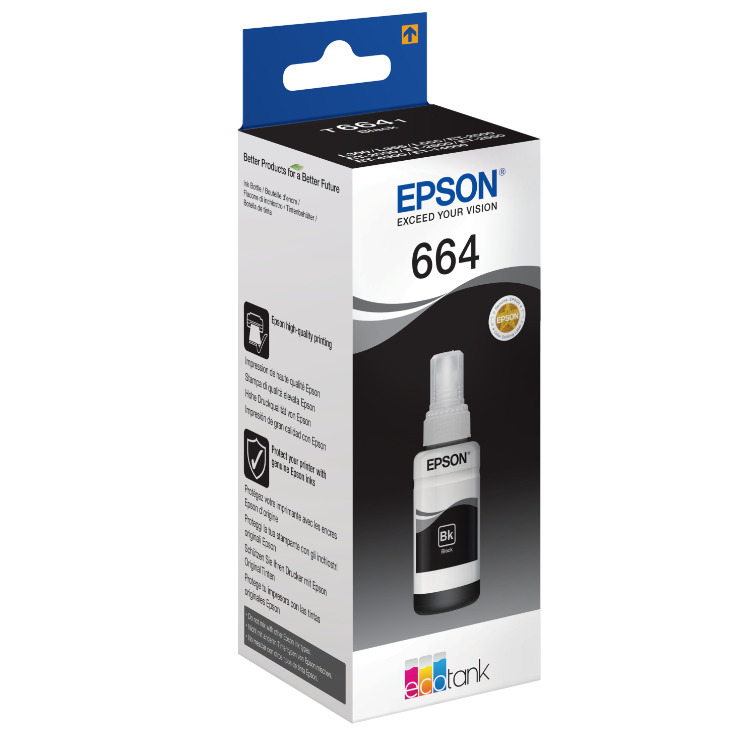 Epson C13T664140 Printer Ink Refills - Grey