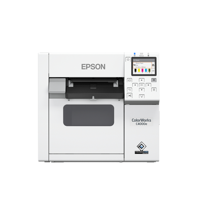 Epson CW-C4000e Label Printers - 2.7 Inches - White