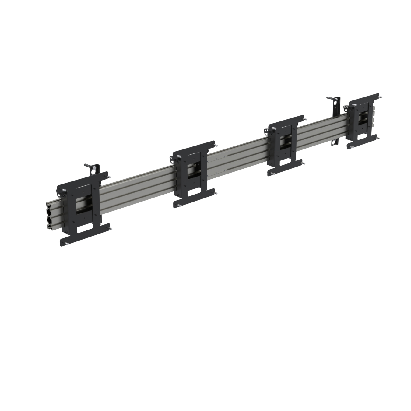 Ergonomic Solutions 4X43 Signage Display Mounts - Aluminium